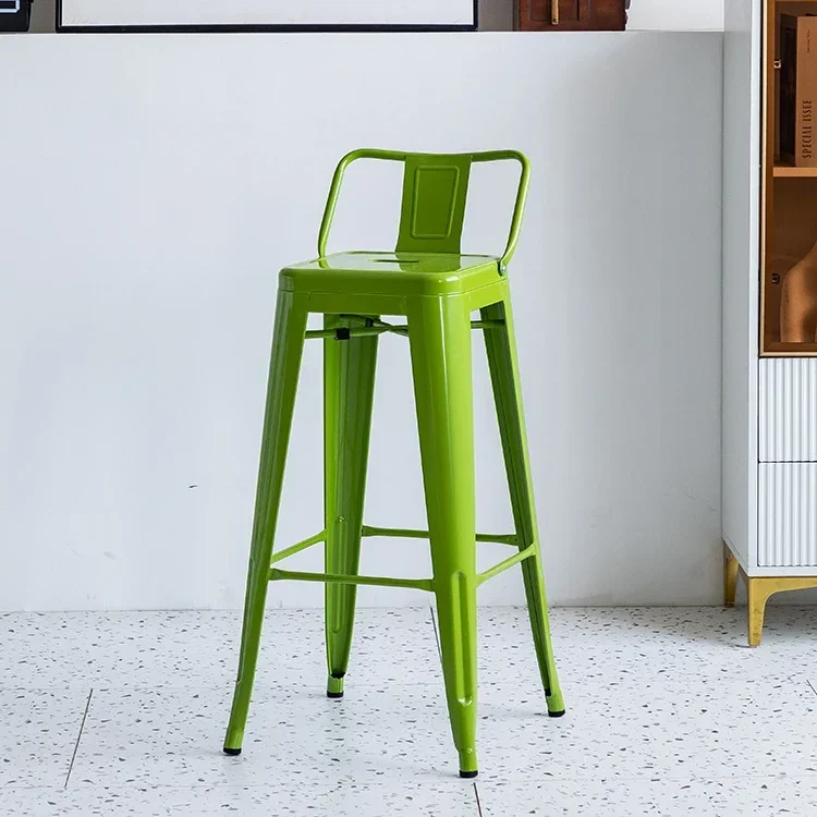 Luxury Minimalist Nordic Modern Office Bar Chair High Cafe Barber Bar Chair Computer Taburete Alto Cocina Home Furniture