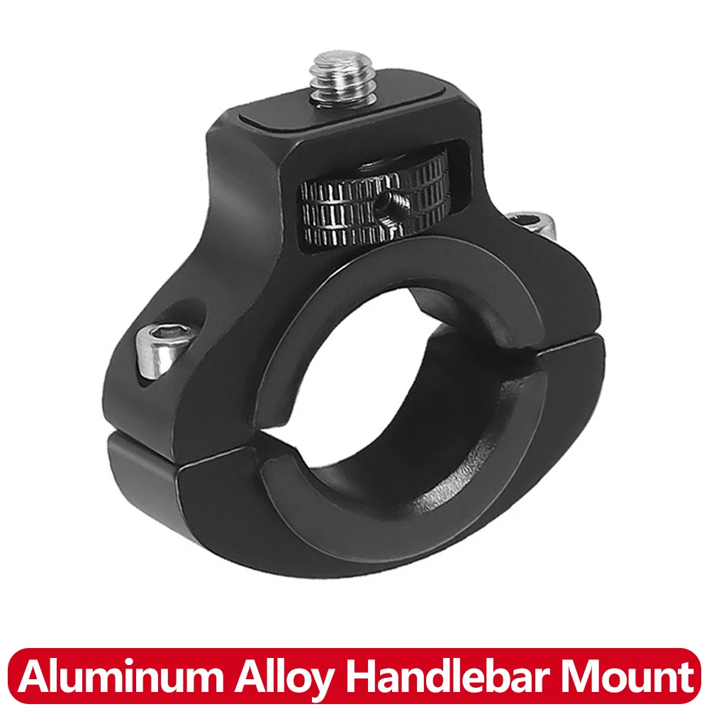 Soporte de Metal para manillar de bicicleta, aleación de aluminio, para Gopro Hero 13 12 11 10 9 8 7 Insta360 SJCAM AKASO DJI Osmo Action Camera