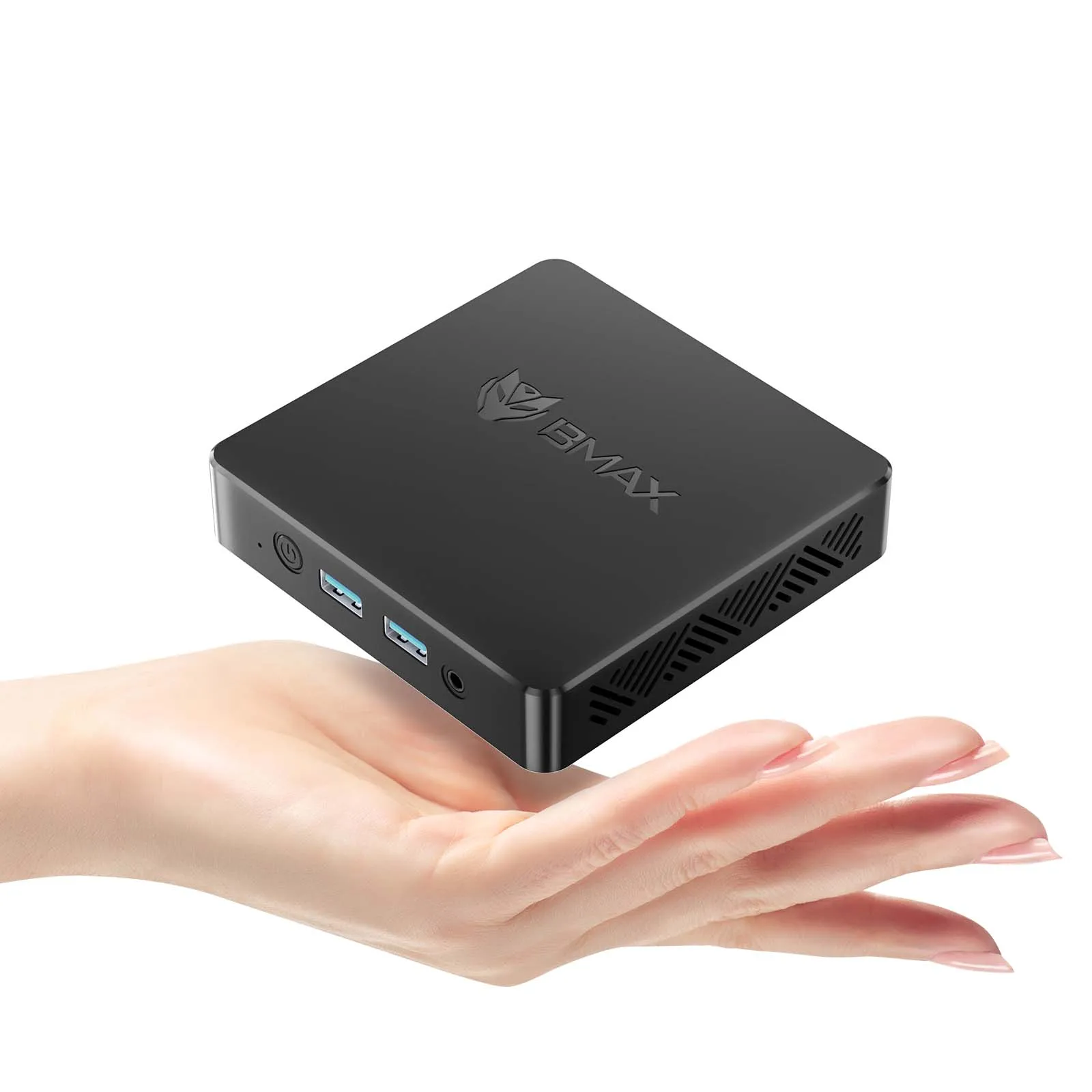 BMAX Mini PC B1 MINI Windows 11 Pro 8 ГБ ОЗУ 128 ГБ ПЗУ N4000 Микро Настольный компьютер Двухдиапазонный Wi-Fi мини-ПК HDMI VGA Слот M.2