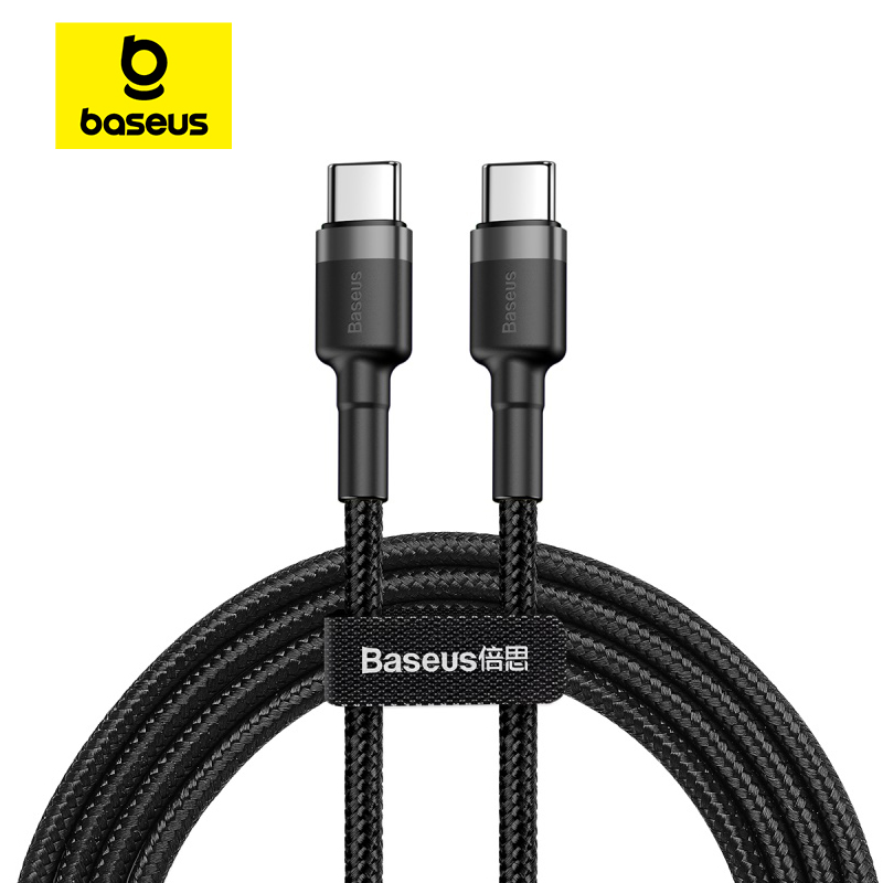 Baseus 100 W USB C auf USB Typ C Kabel für iPhone 15 Plus Pro max USB C PD Schnellladekabel USB-C Typ-C Kabel für MacBook Pro