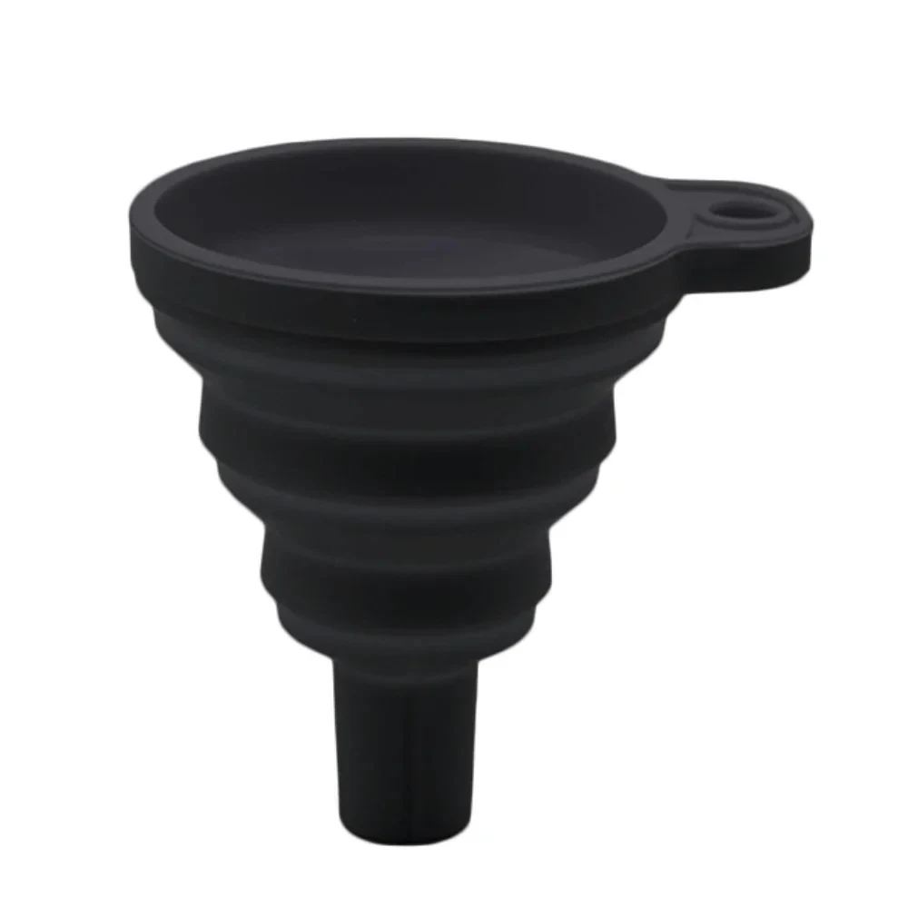 Embudo de motor para coche, embudo Universal de silicona para líquido, lavadora, cambio de líquido, embudo de cambio de gasolina y aceite de motor portátil plegable