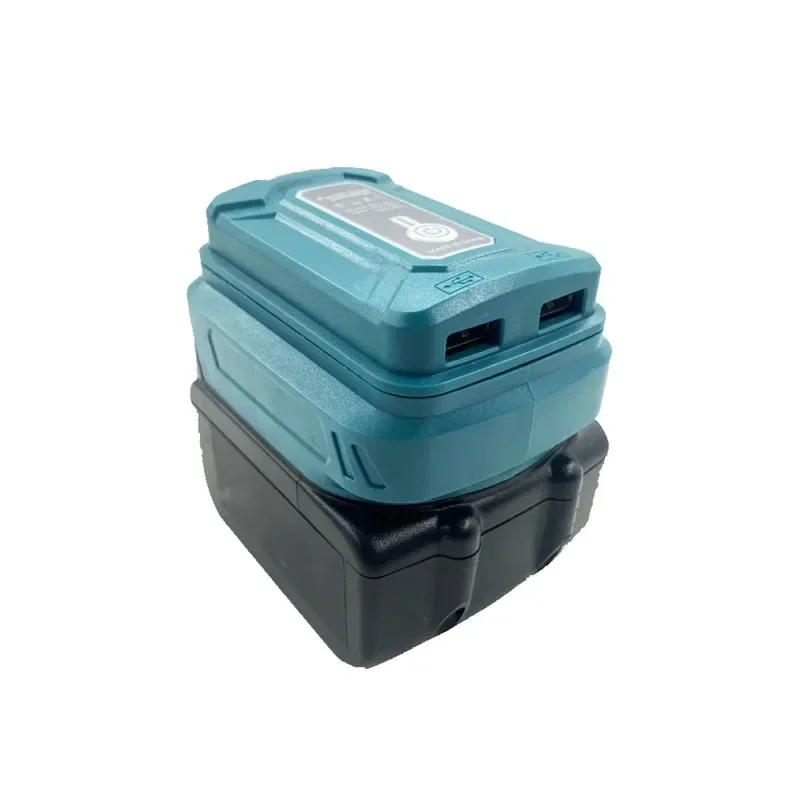 Battery Adapter LED Working Light for Makita/HongSong/Lomvum 14.4V/18V Li-on Battery Portable Power Bank With Dual USB Port