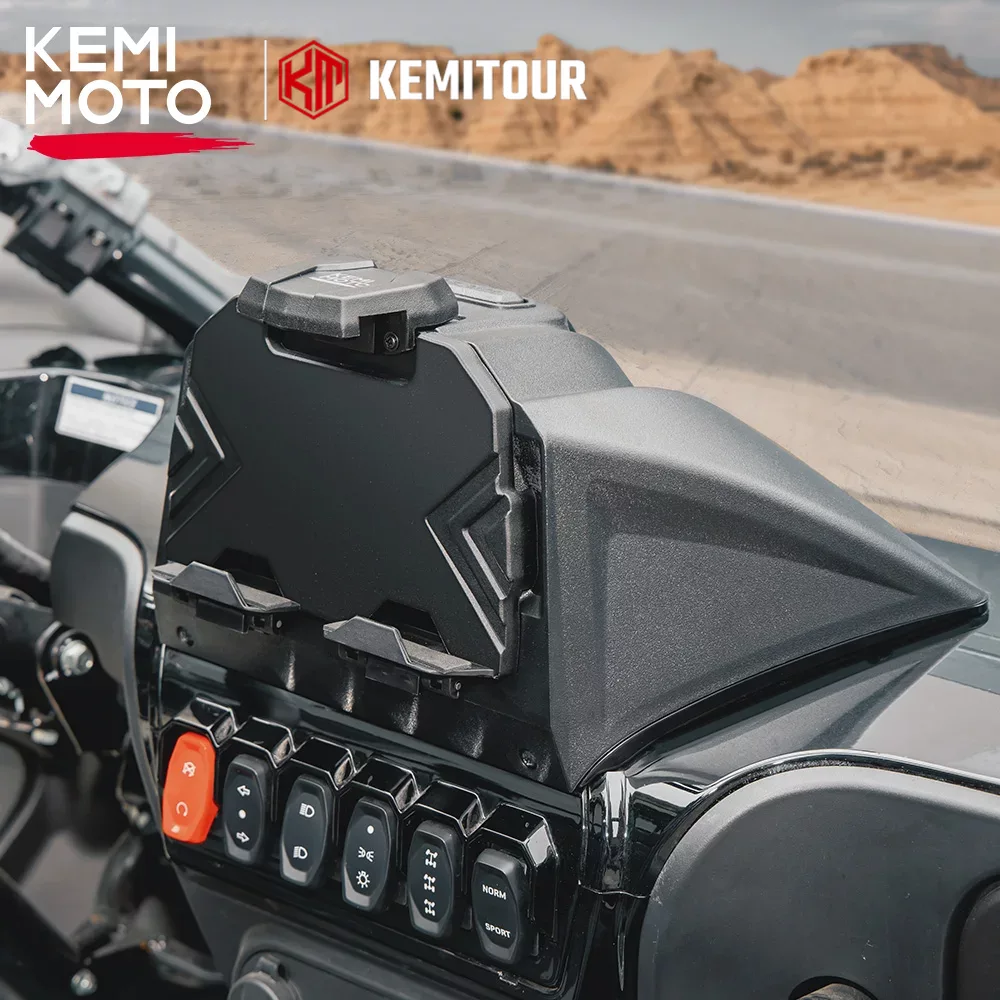 KEMIMOTO UTV Dispositivo Eletrônico Tablet Suporte Caixa de Armazenamento para CFMOTO para CF-MOTO ZForce 1000 950 Sport, 950 H.O. ESPORTÃO, 950 HO EX