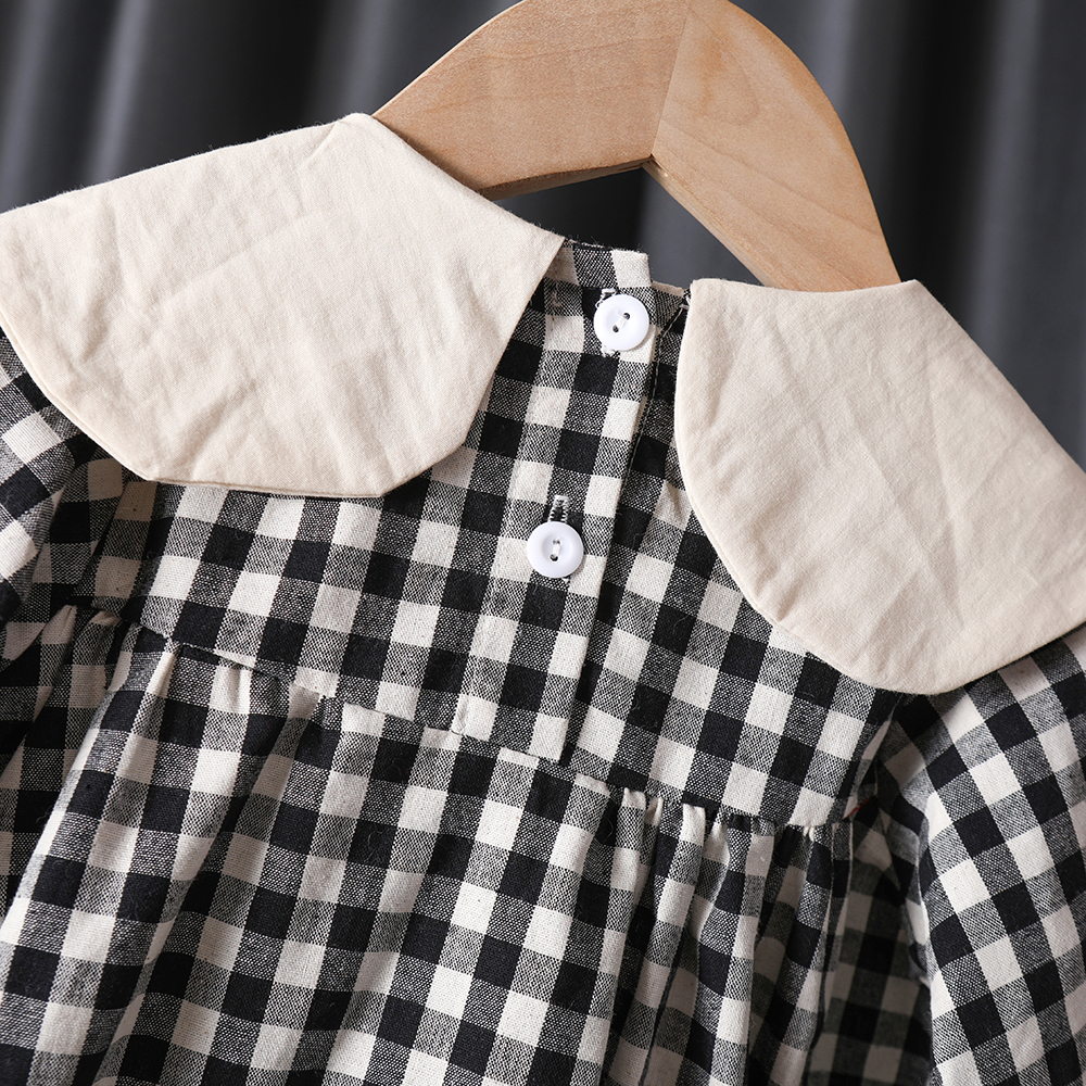 Primavera otoño niños pequeños ropa para niñas bebé arco vestidos de manga larga disfraz para niños ropa de niña ropa exterior vestido Casual