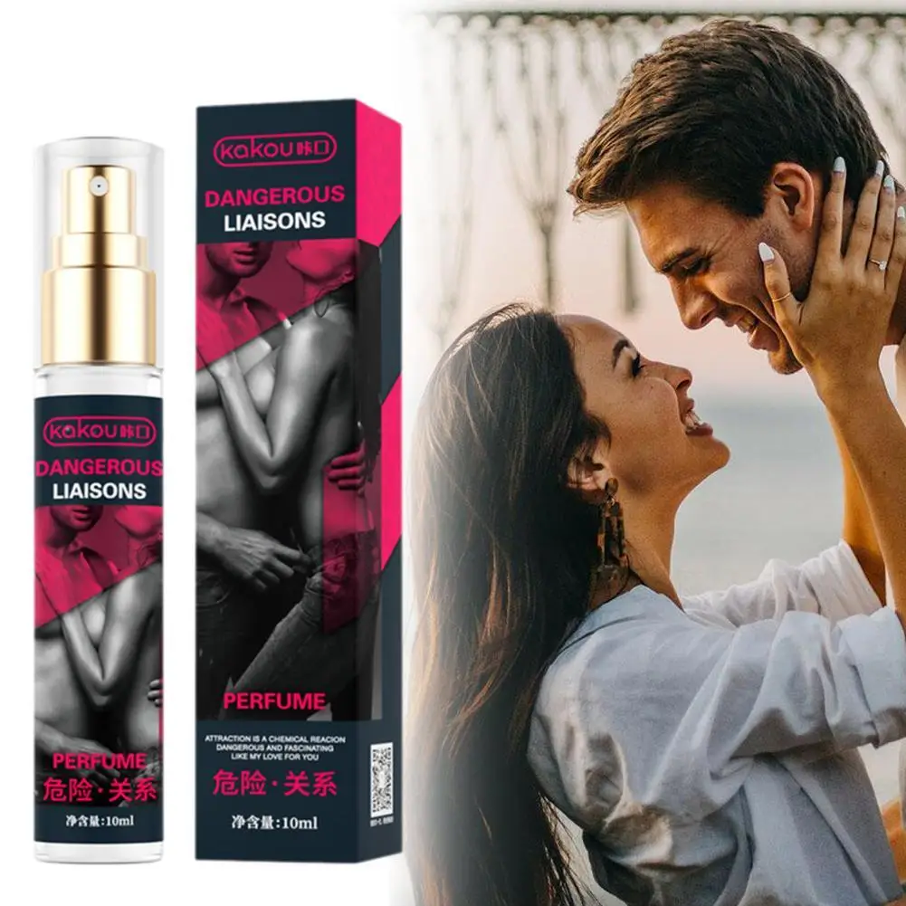Perfume de feromonas para mujeres y hombres, polvo dorado de larga duración, Perfume de Stranger Love, 10ML, 1 ud.
