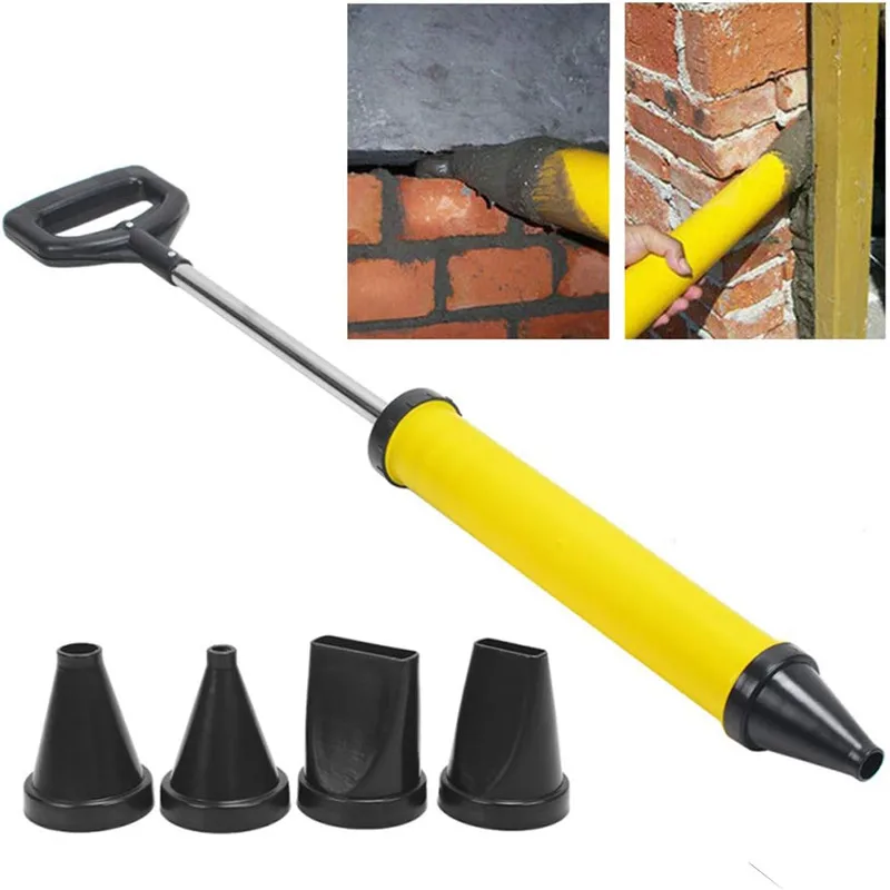 Grout Filling Tools Applicator Hand Tools With 4 Nozzles Caulking Gun Grouting Mortar Sprayer Cement Lime Pump
