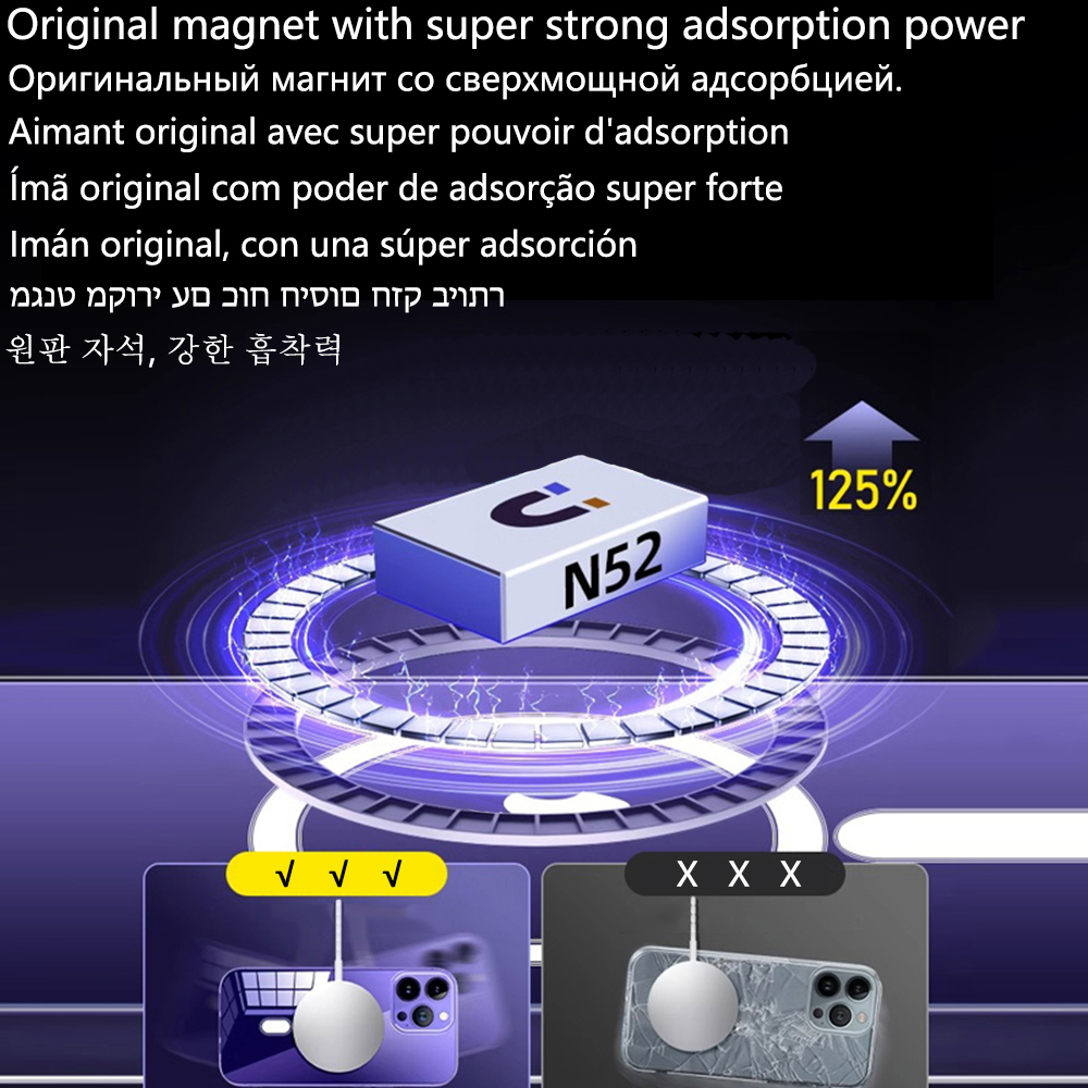 Luxury Plating Magnetic Case For Samsung Galaxy S21 S23 Fe S24 S25 Ultra S22 Plus Apple Magsafe Cover 10H 6K Glas Camera Protect