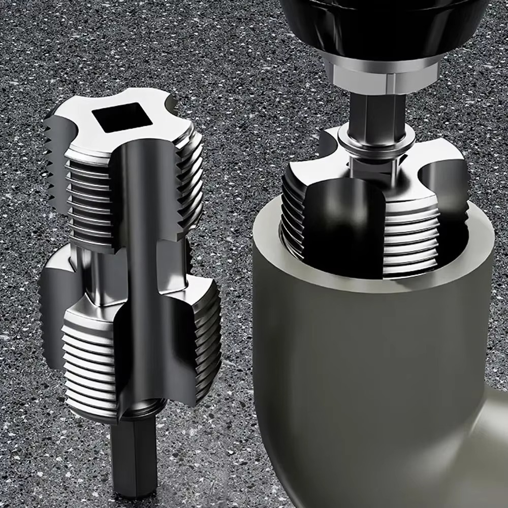 Pvc Pipe Threader Kit Pipe Threader Pipe Round Die 4/6 Points Ppr Water Pipe Internal Thread Opener