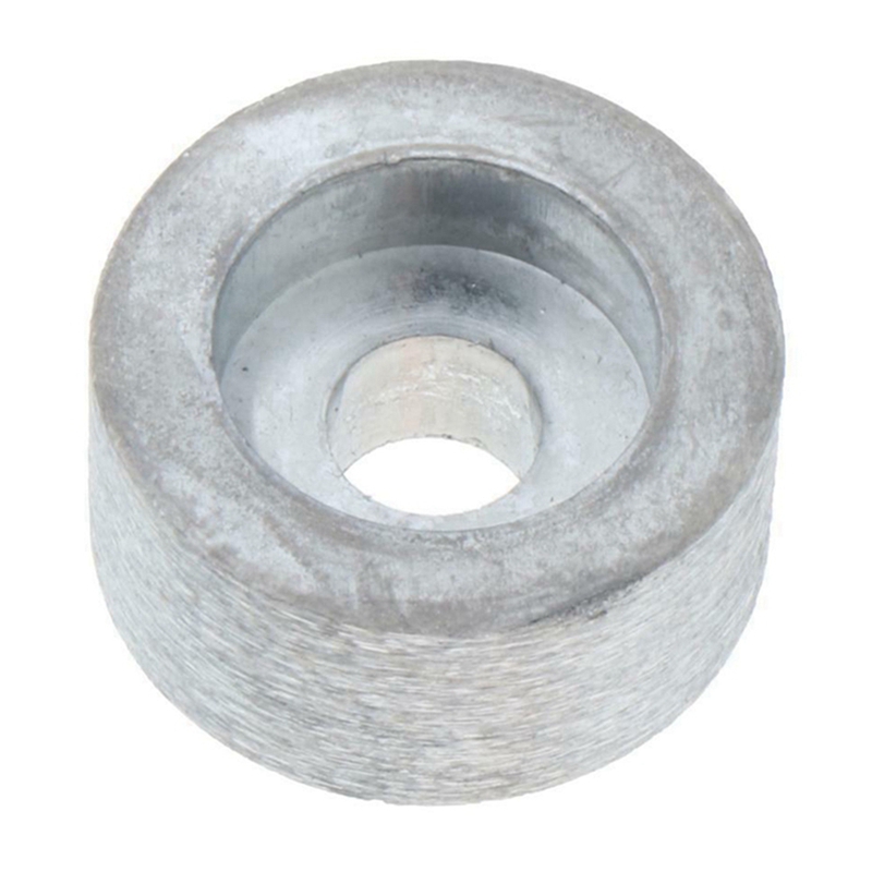 2Pcs Round Zinc Anode Silver Car Anode Block Accessories 55321-87J01 For Suzuki Outboard Motor 4 Stroke 55321-87J00