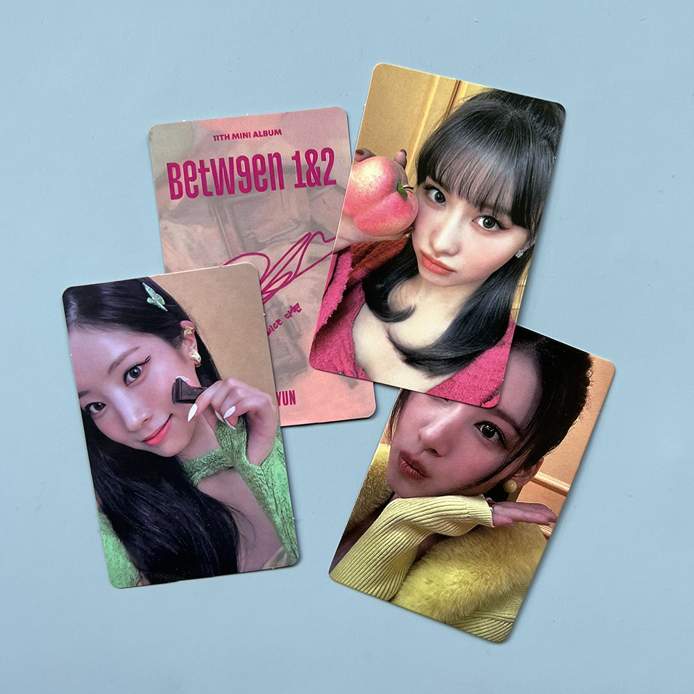 9 шт./компл. Kpop BETWEEN 1 и 2 альбом ломо карты периферийные устройства ONCE коллекция подарки карты фотокарта