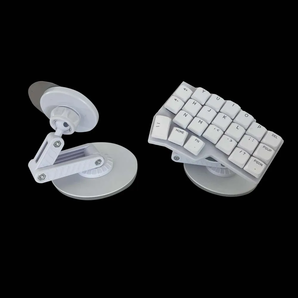 Magnetic Tenting for Split Keyboard Pone Tablets PC Detachable 360-degree and height adjustable Metal Material