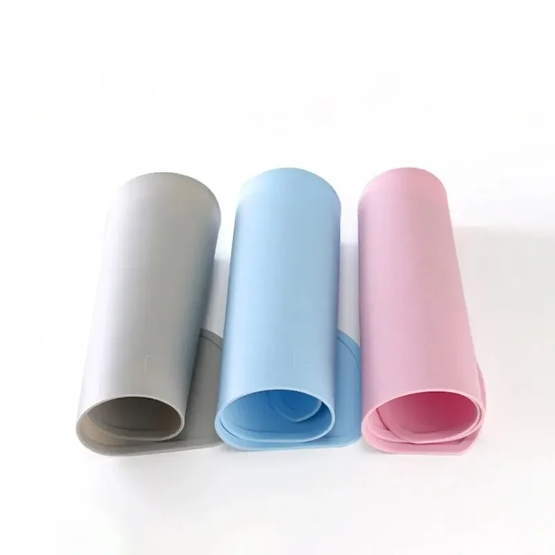 Tapis d'alimentation pour animaux de compagnie, pour chats et chiens, avec anti-pill, antidérapant, imperméable, fuite de nourriture, napperons en Silicone faciles à nettoyer