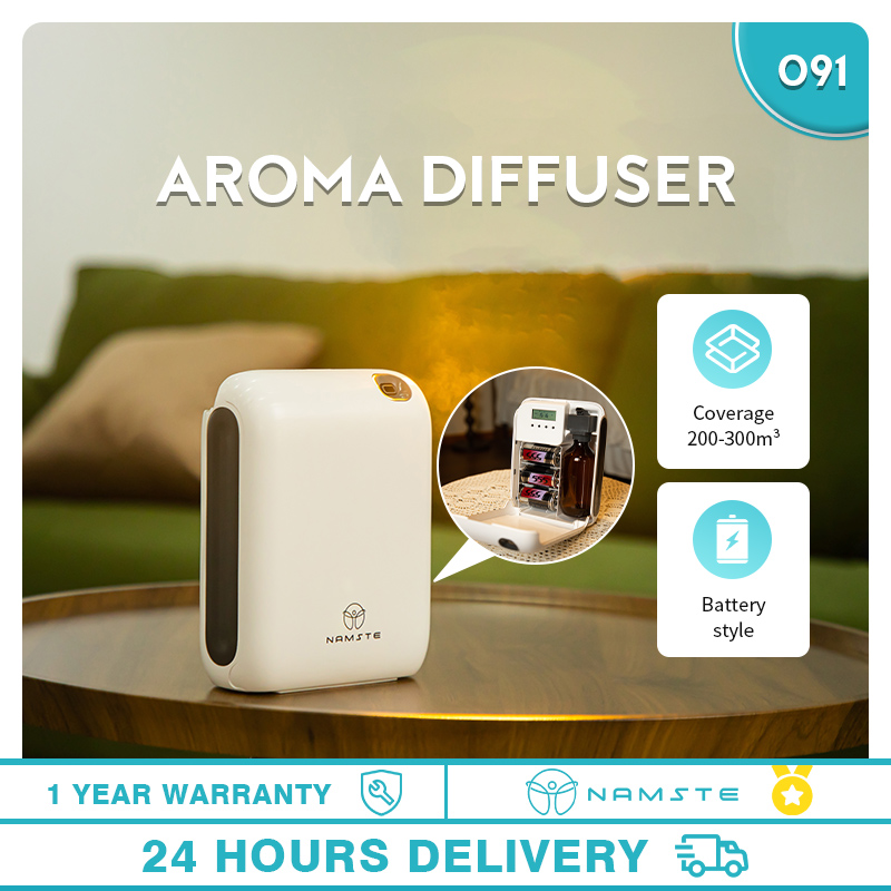Namste-difusor de Aroma con batería de fragancia para habitación, 300m3, Oasis aromático eléctrico, olor eléctrico, ambientador Bluetooth para el hogar