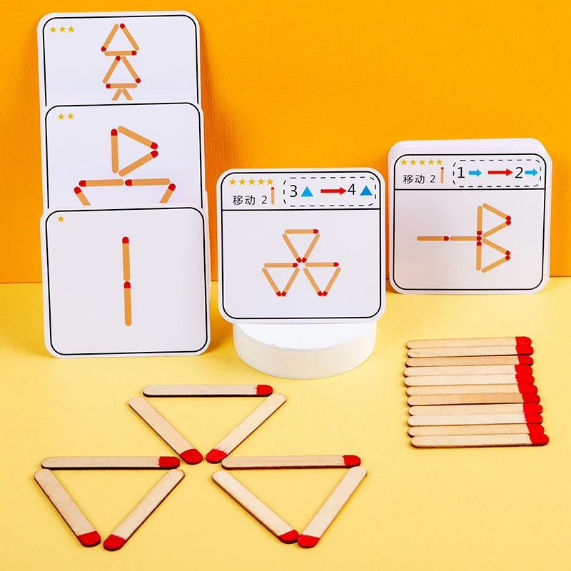 Puzzle per partite di pensiero creativo per bambini, gioco di allenamento per il pensiero logico, allenamento per la concentrazione, puzzle per l'apprendimento precoce