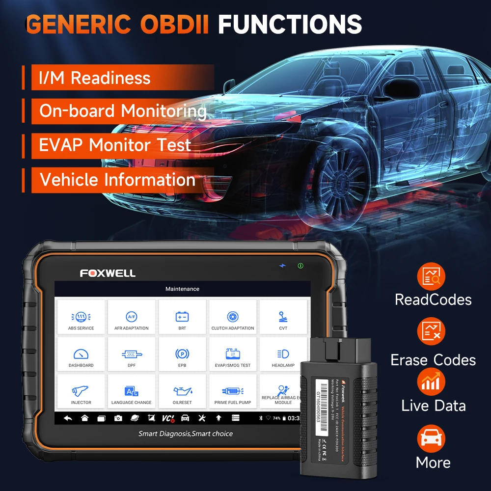 NEXAS Bluetooth OBD2 Scanner EOBD Motocicleta Carro Ferramentas de Diagnóstico Nexlink OBD Scanner Ferramenta Leitor de Código para iOS Android Windows scanner automotivo  scanner automotivo português obd2 scanner auto