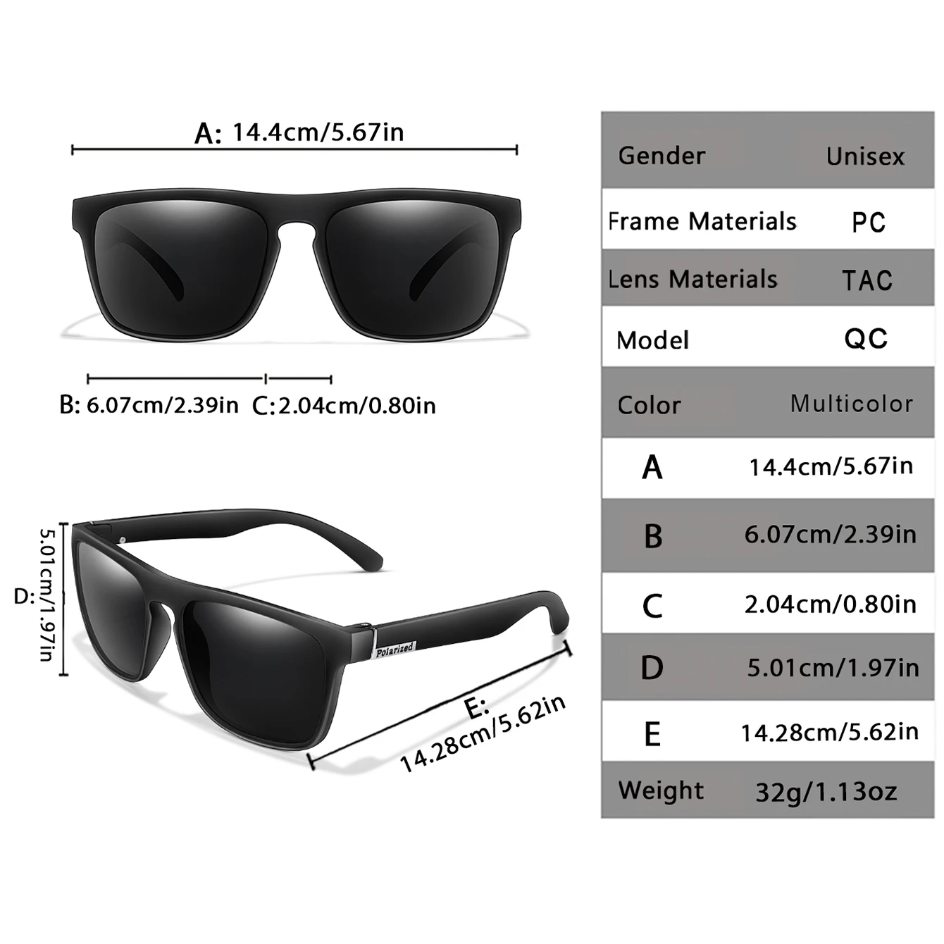 LOISRUBY Marca Polarizada UV400 Óculos de Sol Homens Condução Bicicleta Motocicleta Clássico Quadrado Quadrado Ciclismo Pesca Óculos Festival presente