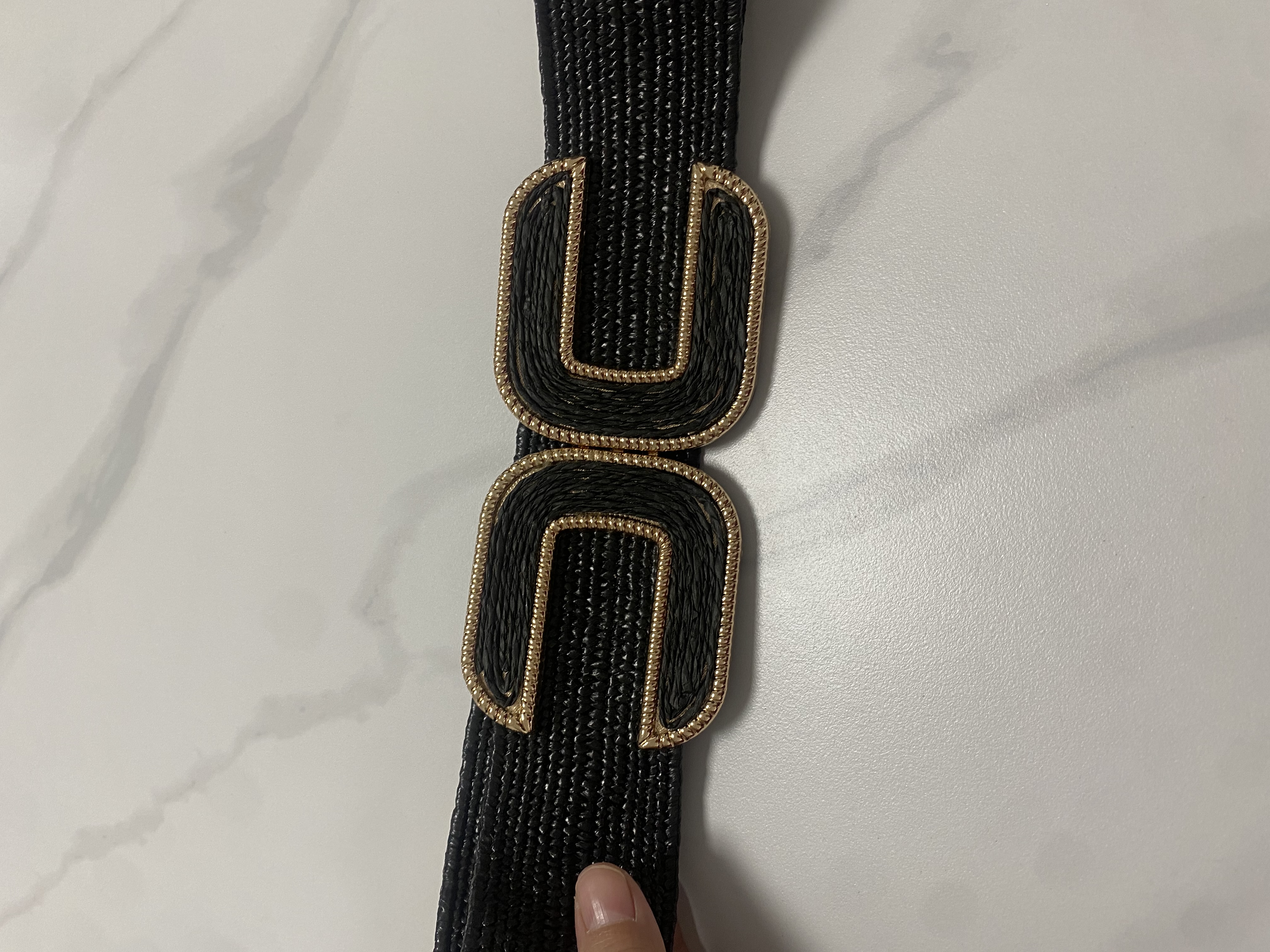 Espartilho de malha elástica feminino, feminino, cós com casaco, decoração de vestido, cinto largo, J234, moda