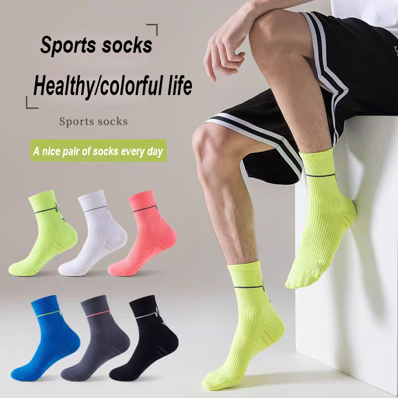 1/3 pares de calcetines profesionales para correr para hombre y mujer, calcetines de ciclismo Whiteline para maratón, calcetines deportivos para correr para hombre y mujer