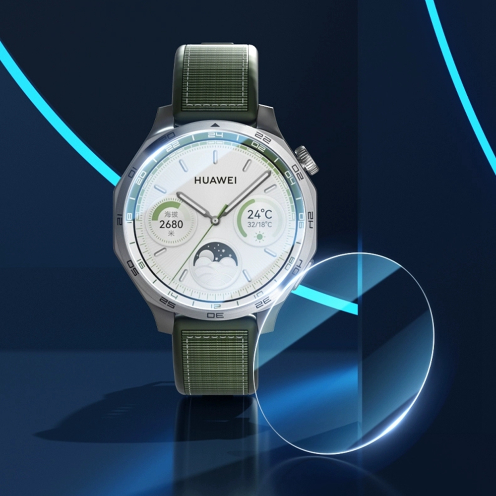 5 個硬度強化ガラス Huawei 社時計 GT 4 46 ミリメートル 41 ミリメートルアンチスクラッチフィルムスクリーンプロテクター Huawei 社時計 GT4 アクセサリー