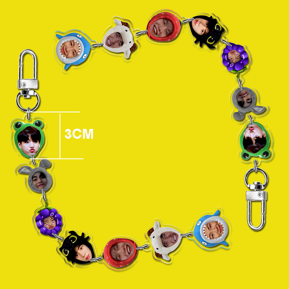LLavero de acrílico de Kpop Idol Bunch, llavero Funning, Jikookvminkook Funs, accesorios de regalo, nuevo