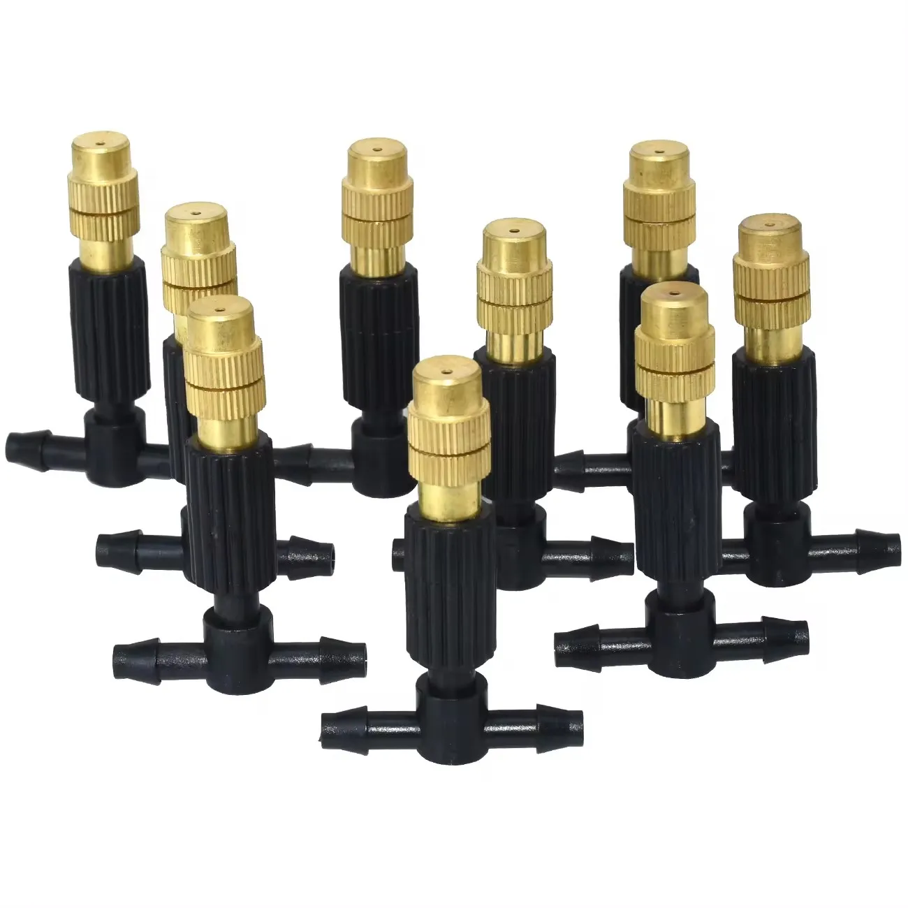 KESLA เรือนกระจก 5-30M กลางแจ้ง 1/4 ทองเหลือง Atomizer Misting Cooling ระบบสวนชลประทานรดน้ําหัวฉีด 4/7 มม.สําหรับ Patio