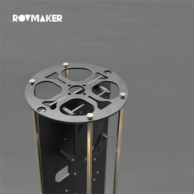 Soporte de cabina de aleación de aluminio ROV, sello electrónico, compartimento Openrov, marco interno, vehículo submarino autónomo