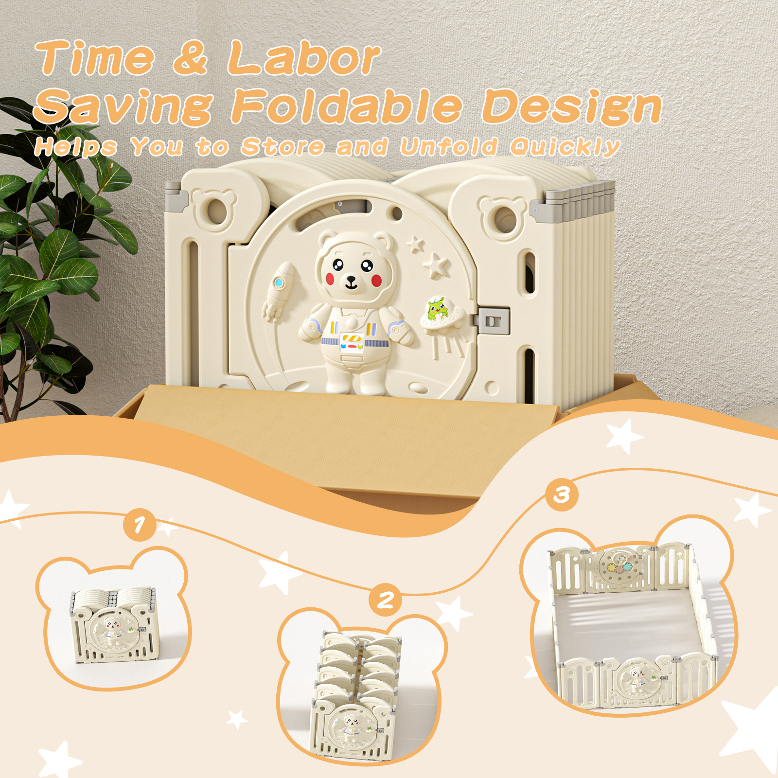 Valla para bebé, parque infantil para niños, valla de seguridad para gatear, parque infantil de lujo para bebé, combinación de barrera de seguridad interior para niños