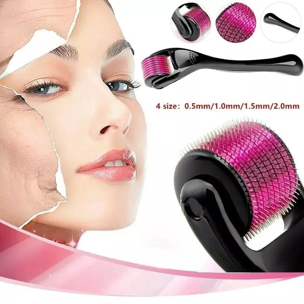 Derma Roller Micro Needle For Facial Skin Body Face Care Hair Growth Beard Acne Wrinkle Removal Microneedle(540)