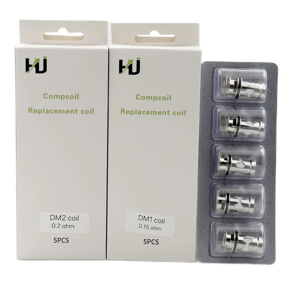 DIY 5pcs tpp Spule dm1/dm2/dm3/dm4 0,15 Ohm 0,2 Ohm 0,3 Ohm für Drag 3/Drag x Plus/Drag Pro/Drag S Pro Kit TPP Tank
