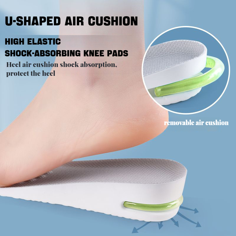 1 paio di solette per aumento di altezza per i piedi solette sportive comfort fascite plantare inserti per scarpe cuscinetti per scarpe ammortizzanti