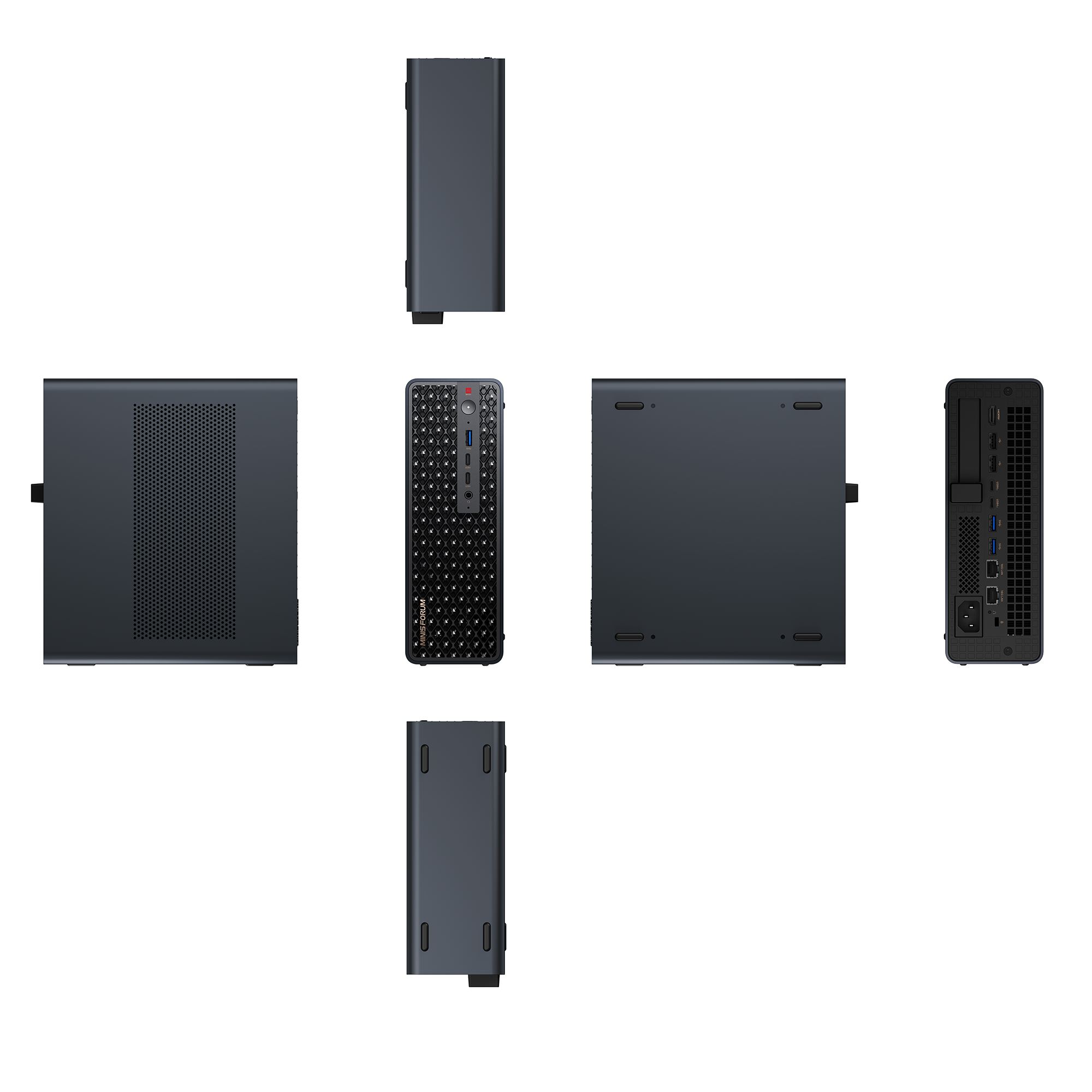 MINISFORUM MS-S1 MAX Mini PC AMD Ryzen Al Max+ 395 LPDDR5x 128GB 2TB SSD Gaming PC WiFi 7 2*10GbE LAN Windows 11 Pro Desktop PC