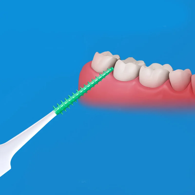 20/150 Chiếc Bàn Chải Kẽ Răng Cao Su Mềm Răng Vệ Sinh Dụng Cụ Nha Khoa Vệ Sinh Giữa Răng Bàn Chải Đánh Răng Vệ Sinh Răng Miệng Dụng Cụ Chăm Sóc