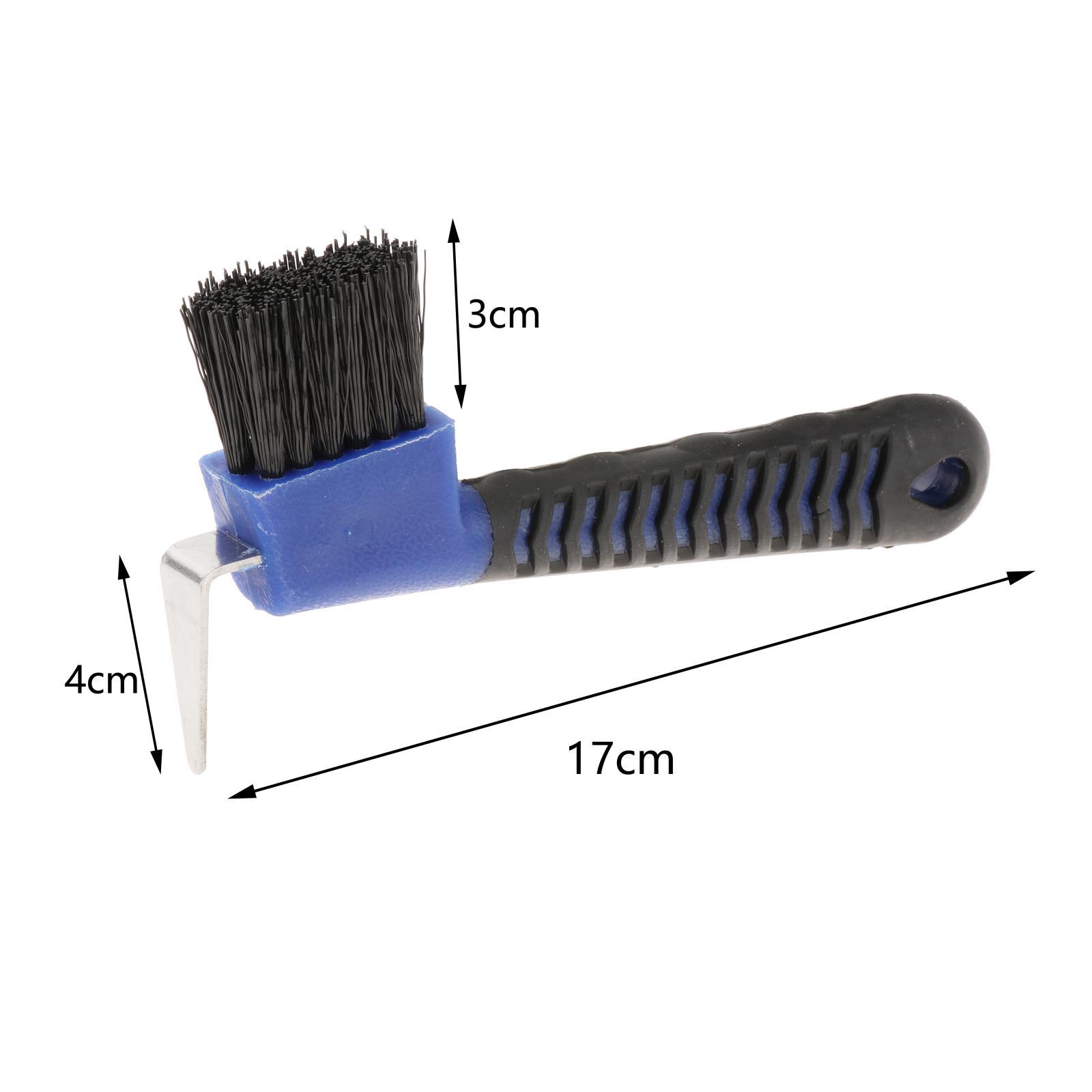 Bequemer Hufpickel für Pferde mit Bürste, Pferdepflegewerkzeug für Pferde