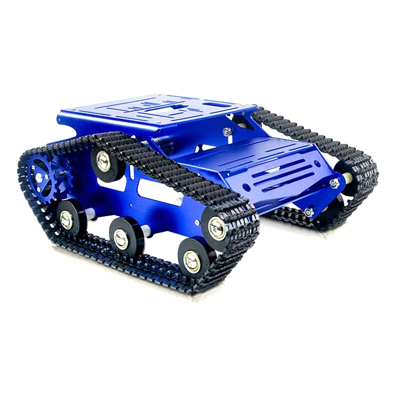 5-10KG PayLoad Metal Tank Chassis Track with Dual 12V DC Motor Robot Car for Arduino Raspberry Pi Robot DIY Kit RC Tank Project
