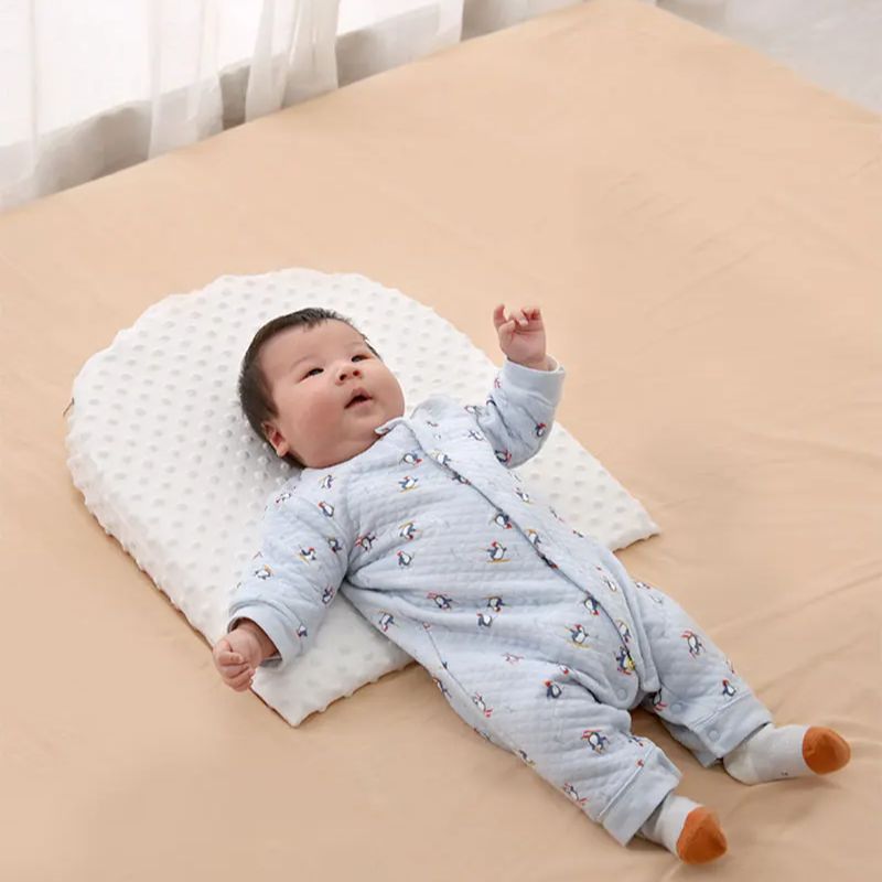 เด็ก Anti-vomiting Slope Pad หมอนที่ถอดออกได้ Sleeping เด็ก Headrest สําหรับทารกแรกเกิดตกแต่งหมอนให้นมบุตร
