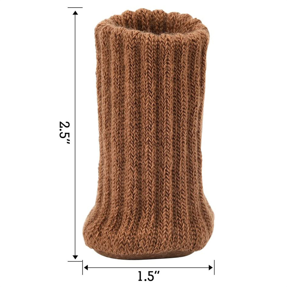 4 Uds. Calcetines para patas de mesa, calcetines tejidos para muebles, protectores de suelo, patas para muebles, cubierta protectora para patas de sillas y mesas para muebles