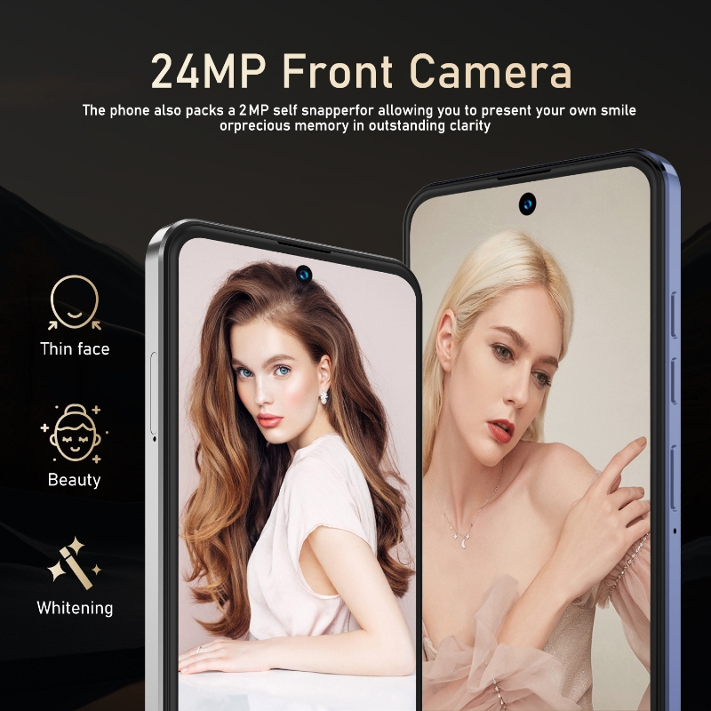 Global Vision i17 Pro Max Smartphone 5G Android 8GB RAM 256GB ROM 6.56 Inch Phone 720x1612HD 24+48MP 4G 5G Network Mobile Phones