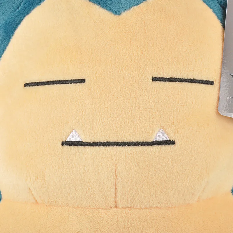 Pokemon Snorlax ของเล่นตุ๊กตาการ์ตูนและน่ารักของเล่นเด็กอะนิเมะยัดตุ๊กตาตกแต่งฮาโลวีนของขวัญวันเกิด