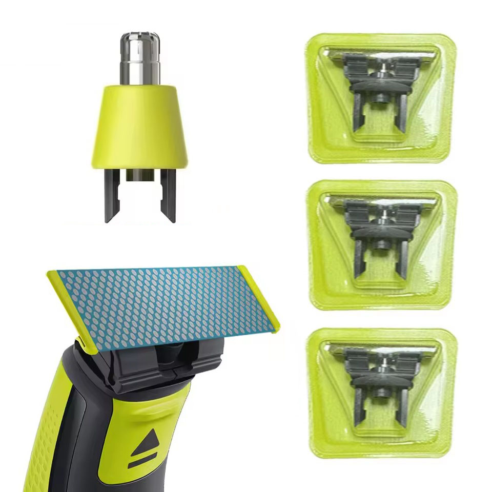 BLAU 1-6 PCS Anti-Reibung Rasierklingen Haarschneider Klingen Kopf Rasierklingen Rasierer Clippers für Philips Norelco OneBlade