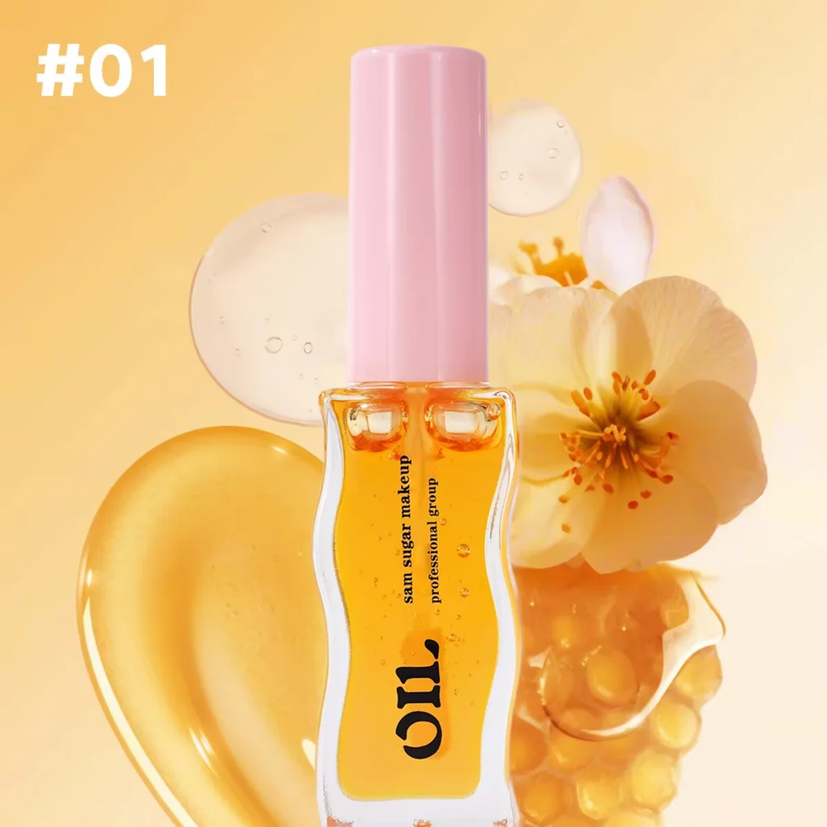 Bálsamo labial hidratante original, óleo labial gloss, cuidados com os lábios, benetitnt para lábios, esfoliante, rosa, presente de natal