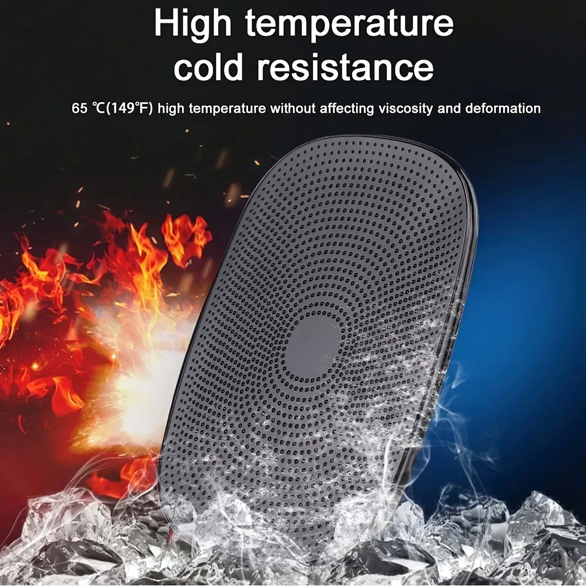 1Pcs Auto Nicht-Slip Matte Magie Anti-Slip Slide-Proof Pad Dashboard Sticky Dash Klebstoff Handy mobile Halter Schwarz Silikon