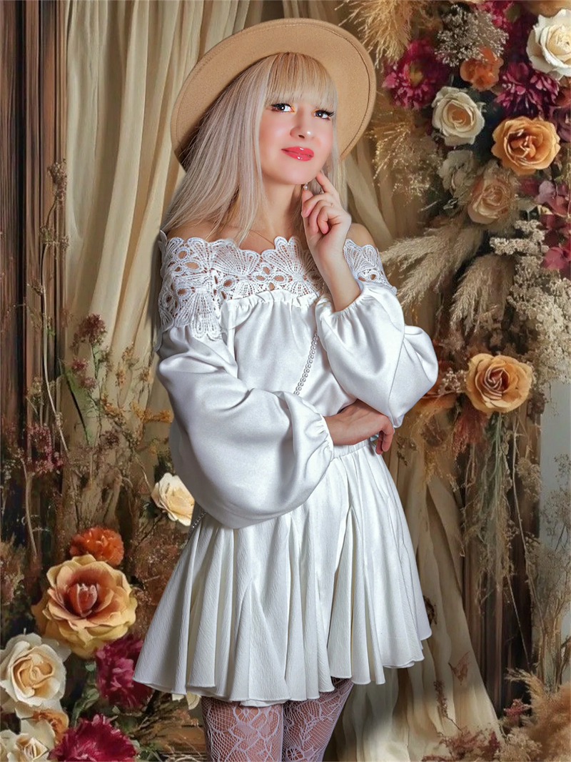 Spitze Mesh Frauen Hemd Stickerei Patchwork Blusen 2025, Frühling Langarm Tops Beiläufige Lose Blusen Weibliche Blusas Pullover