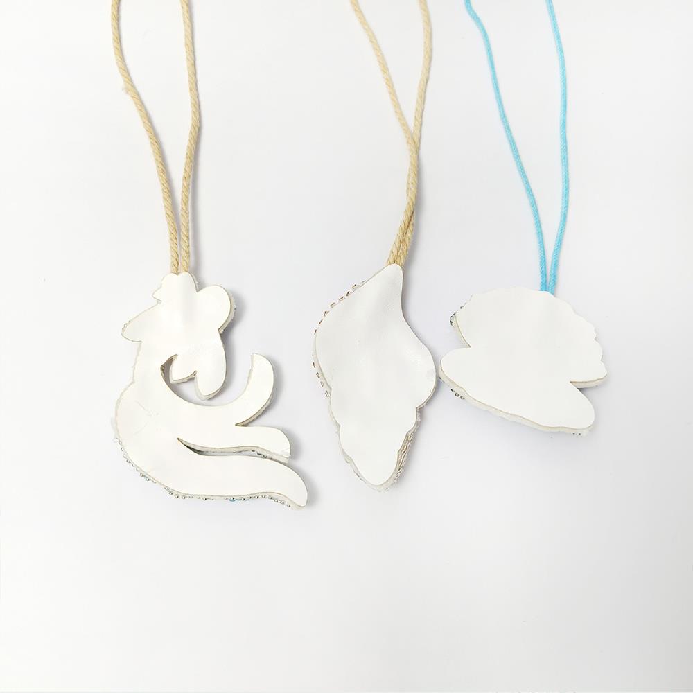 LLavero de cuerda colgante de ballena, árbol de coco, estrella de mar, parches de cuentas de diamantes de imitación hechos a mano en 3d, bolsa de cristal, cordón, decoración colgante