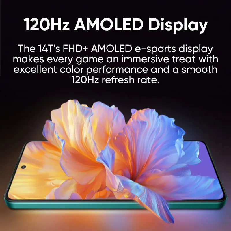 Globale Version realme 14T 5G Smartphone MediaTek Dimensity 6300 6.67“ OLED Display 6000mAh Akku Next AI IP69 Wasserdichtigkeit