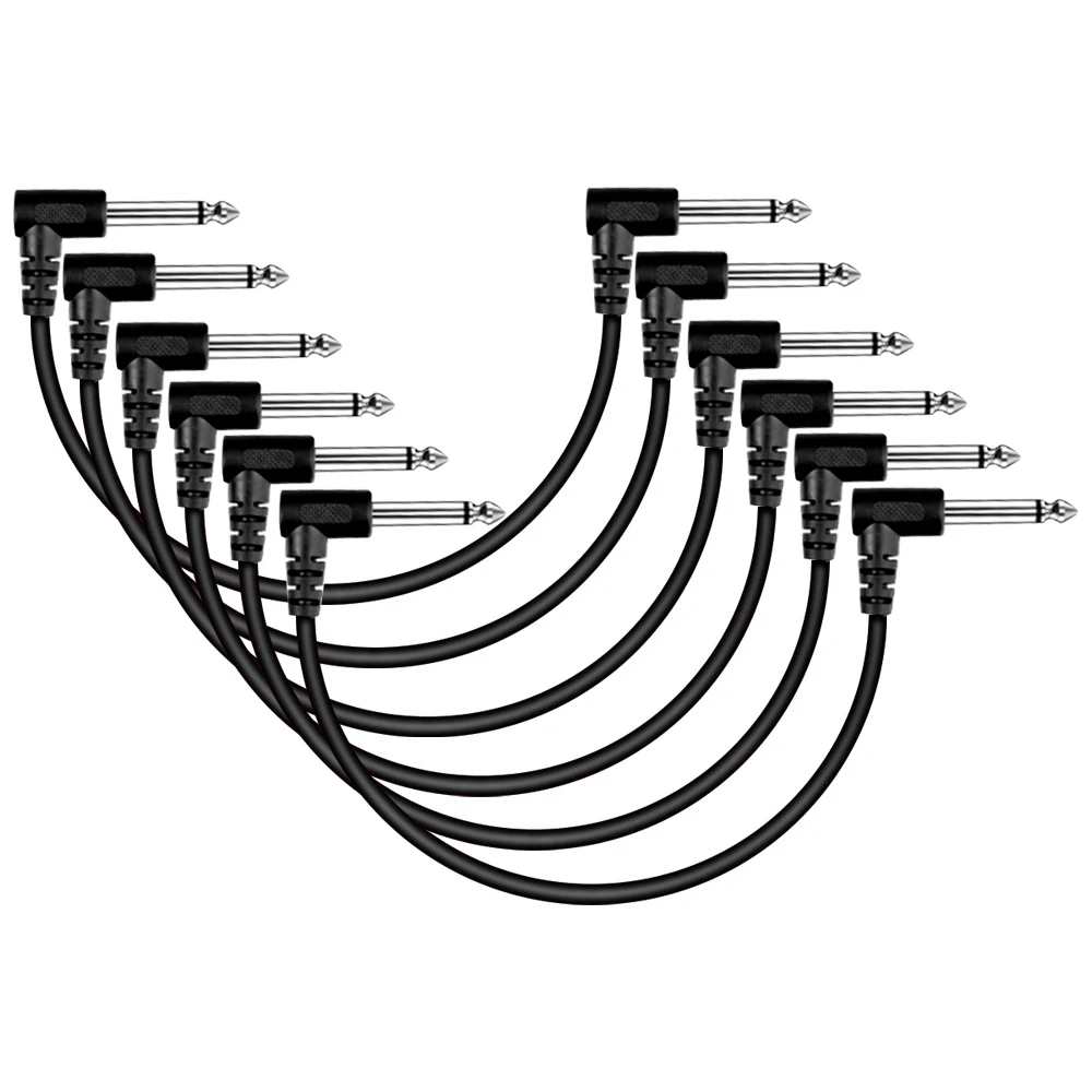 3/6 Ghita Điện Tác Dụng Bàn Đạp Miếng Dán Cáp Dây Độ Ồn Thấp Che Chắn Cáp Âm Thanh Dẫn Đúng 1/4 góc Miếng Dán Cường Lực