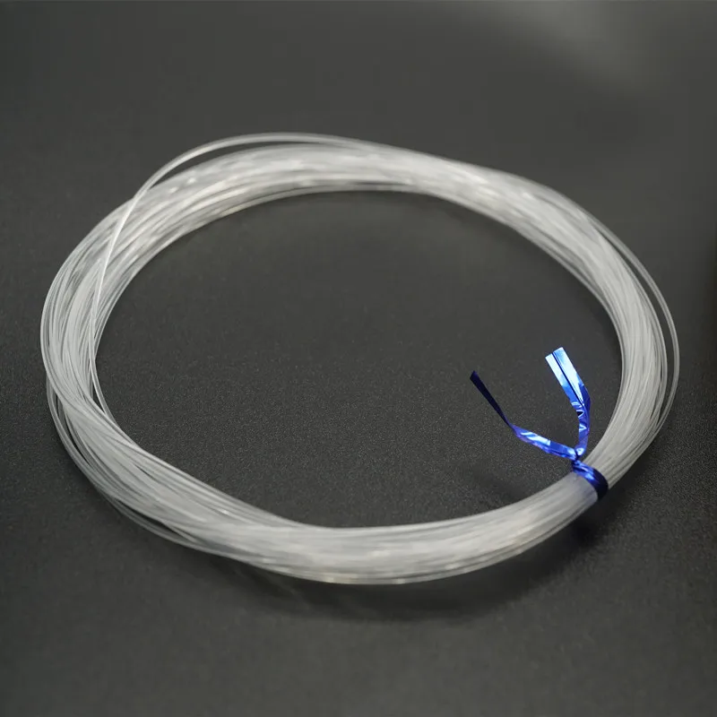 0,4 0,5 0,6 0,7 0,8 1mm de diámetro hilo de nailon cristal transparente no elástico hilo de pescar cordón para cuentas para encontrar joyería DIY HK197