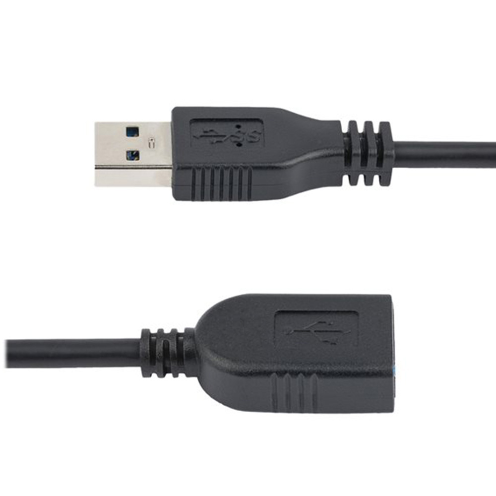 USB 3.0-Verlängerungskabel Kurzes Super-Speed-USB 3.0-Kabel Verlängerung USB 3.0 A-Stecker auf eine Buchse 0,3 m bis zu 5 Gbit/s für Macs Windows