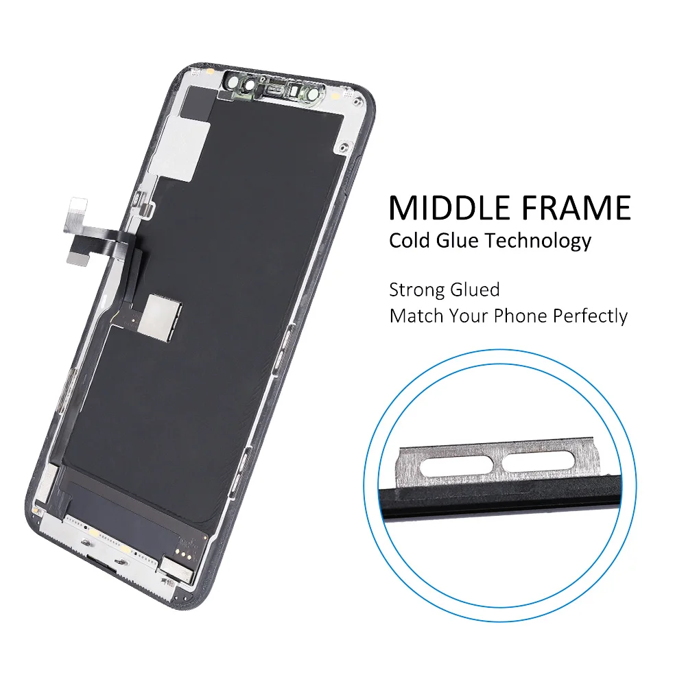 Elekworld Best Choice incell LCD สําหรับ iPhone 11 Pro จอแสดงผลหน้าจอ 3D Touch Digitizer Assembly ไม่มี Dead Pixel เปลี่ยน