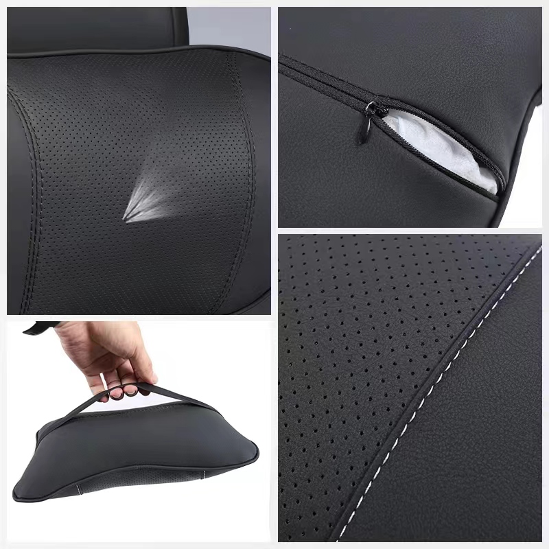 Car Headrest Neck Cushion Memory Foam Soft Accessories For Honda Civic xrv hrv crv brv City Accord Fit Jazz Insight
