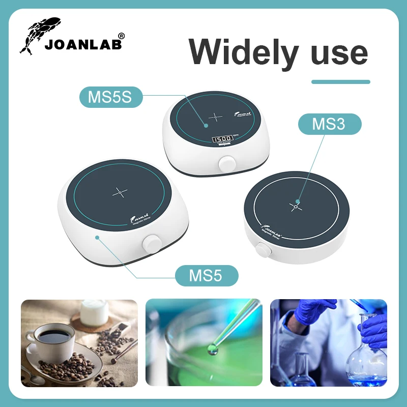 JOANLAB Mini agitatore magnetico miscelatore liquido da laboratorio miscelatore magnetico con barra di agitazione